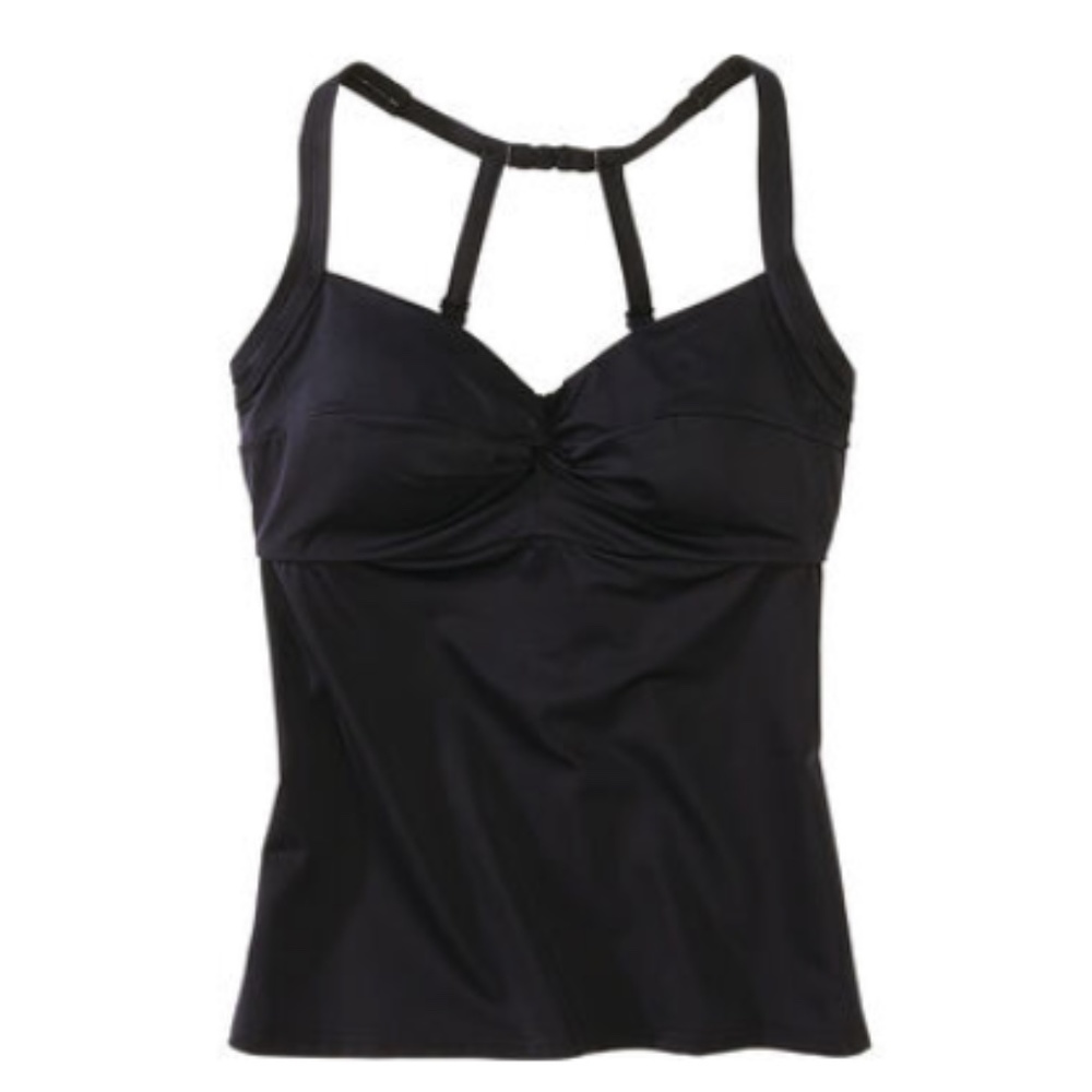 Title Nine Pepe tanking bathing suit in Black size 34DD